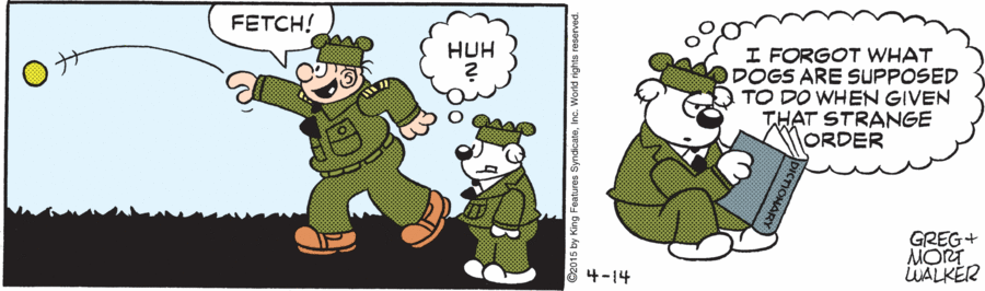 My dog doesn't know the meaning of the word either.